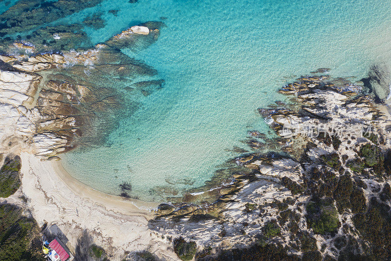 Halkidiki - Sithonia的橙色海滩